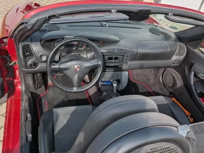 Gebraucht Porsche 986 Boxster 211 PS (155 kW) 2001 Rot Cabrio