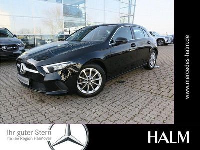 Gebraucht Mercedes A200 Progressive 163 PS (119 kW) 2019 Schwarz Limousine