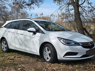 Gebraucht Opel Astra 110 PS (80 kW) 2019 Weiß Kombi