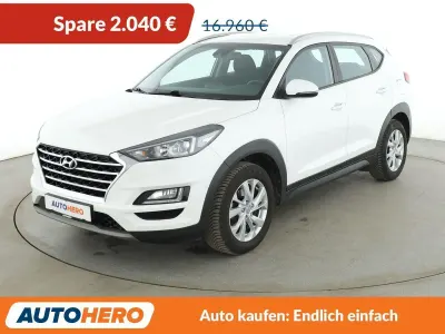 Gebraucht Hyundai Tucson Trend 177 PS (130 kW) 2018 Weiß SUV
