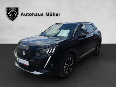 Gebraucht Peugeot e-2008 GTi 100 kW (136 PS) 2021 Schwarz SUV