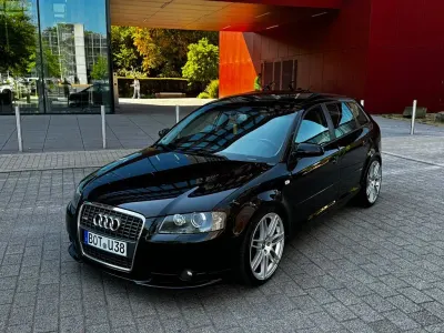 Gebraucht Audi A3 S-Line 140 PS (102 kW) 2006 Schwarz Kleinwagen