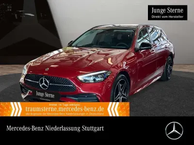 Używany Mercedes C300e AMG 197 KM (144 kW) 2025 Czerwony Sedan/Limuzyna