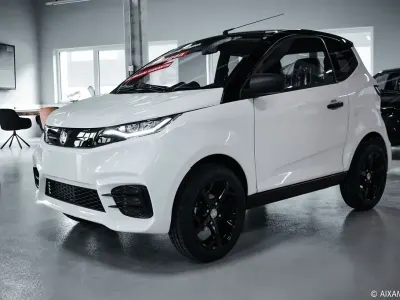 Nouvelle Aixam AMBITION Sport 2026 Blanc Citadine