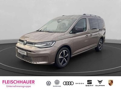 Neu VW Caddy Goal 122 PS (89 kW) 2025 Mojave beige metallic Van / Kleinbus