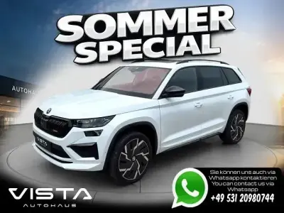 Gebraucht Skoda Kodiaq RS 245 PS (180 kW) 2022 Weiß SUV