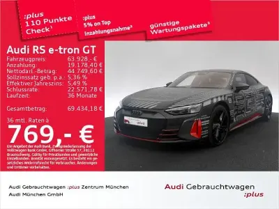Gebraucht Audi RS e-tron GT Sport 439 kW (598 PS) 2023 Blau Limousine