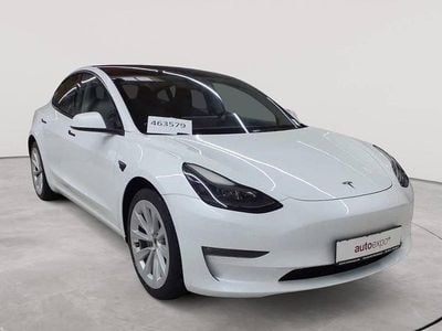 Pearl white multicoat Gebraucht 2022 Tesla Model 3 Long Range AWD Limousine | 29.290 € (Guter Preis)