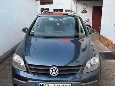 Gebraucht VW Golf Plus Cross Sportline 102 PS (75 kW) 2007 Blau Van / Kleinbus