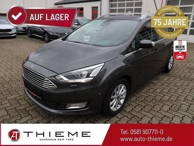 Grau Gebraucht 2019 Ford Grand C-Max Titanium Van / Kleinbus | 10.864 € (Fairer Preis)