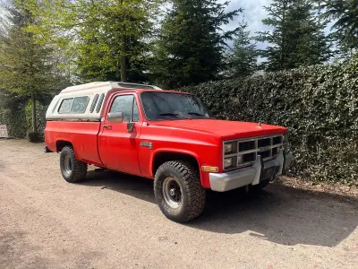Gebraucht GMC Sierra 130 PS (95 kW) 1983 Rot Pickup