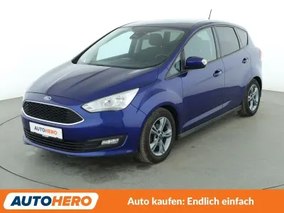Gebraucht Ford C-MAX Cool & Connect 125 PS (91 kW) 2018 Blau Van / Kleinbus