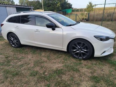 Weiß Gebraucht 2016 Mazda 6 Sports-Line Kombi | 9.800 € (Fairer Preis)
