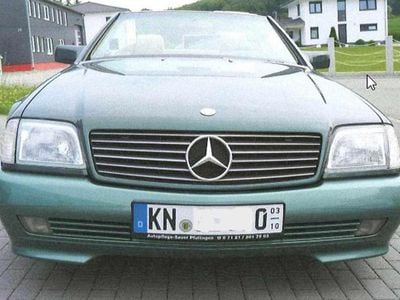 Usata Mercedes SL500 326 CV (239 kW) 1991 Verde Cabrio
