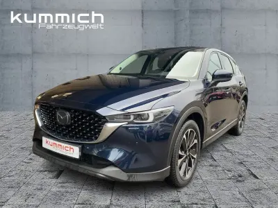 Gebraucht Mazda CX-5 Exclusive-Line 184 PS (135 kW) 2023 Blau SUV