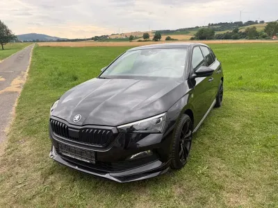 Gebraucht Skoda Scala Monte Carlo 190 PS (139 kW) 2021 Schwarz Kleinwagen