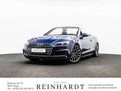 Gebraucht Audi A5 Cabriolet S-Line 190 PS (139 kW) 2017 Scubablau metallic Cabrio