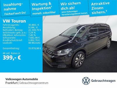 Gebraucht VW Touran Goal 150 PS (110 kW) 2025 Grenadillschwarz metallic Van / Kleinbus