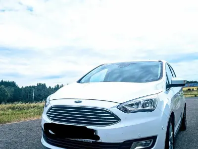 Usata Ford C-MAX Titanium 125 CV (91 kW) 2018 Bianco Monovolume