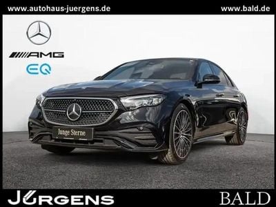 Gebraucht Mercedes E200 AMG 204 PS (150 kW) 2024 Schwarz obsidianschwarz metallic Limousine