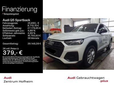 Gebraucht Audi Q5 Advanced 299 PS (219 kW) 2022 Gletscherweiß metallic SUV
