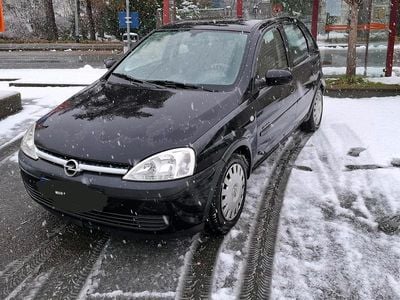 Gebraucht Opel Corsa 75 PS (55 kW) 2003 Schwarz Kleinwagen