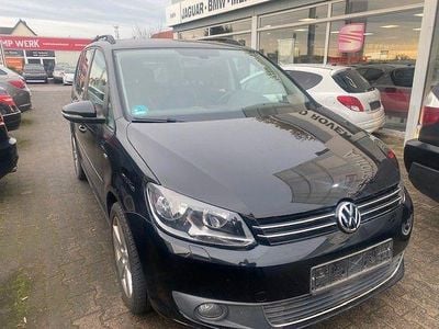 Gebraucht VW Touran Match 140 PS (102 kW) 2012 Schwarz Van / Kleinbus
