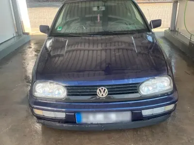 Gebraucht VW Golf Cabriolet 75 PS (55 kW) 1995 Blau Cabrio