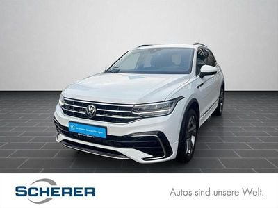 Pure white Gebraucht 2023 VW Tiguan R-line SUV | 36.280 € (Guter Preis)
