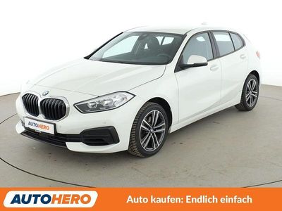 Gebraucht BMW 118 Advantage 140 PS (102 kW) 2020 Weiß Kleinwagen