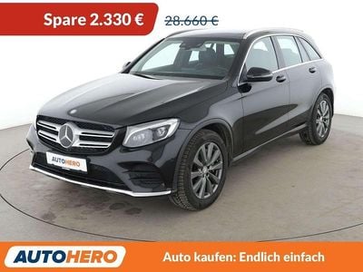 Gebraucht Mercedes GLC250 AMG line 204 PS (150 kW) 2015 Obsidianschwarz SUV