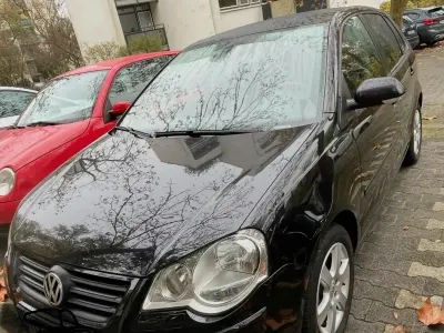 Gebraucht VW Polo 75 PS (55 kW) 2007 Schwarz Kleinwagen