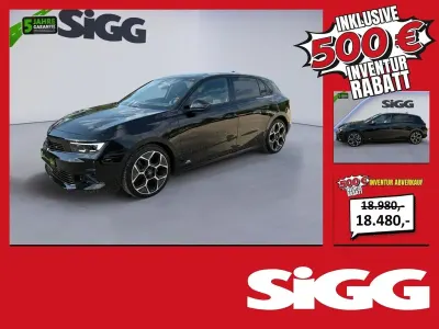 Gebraucht Opel Astra 181 PS (133 kW) 2022 Karbon schwarz Kleinwagen