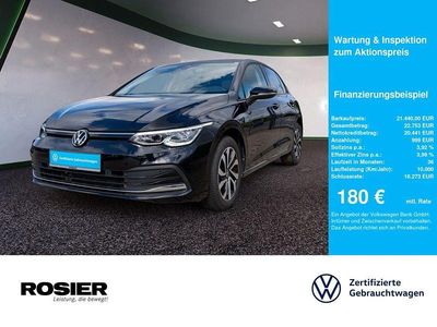 Usata VW Golf VIII Active 150 CV (110 kW) 2023 Nero Berlina