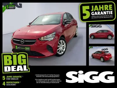 Gebraucht Opel Corsa Edition 75 PS (55 kW) 2023 Chili rot/kardio rot Kleinwagen