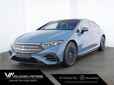 Blau Gebraucht 2024 Mercedes EQS450+ AMG Limousine | 89.995 €