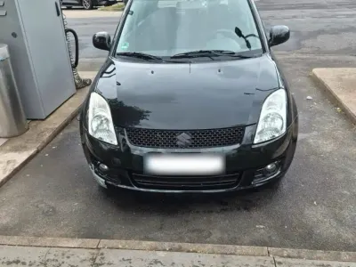 Used Suzuki Swift 75 HP (55 kW) 2008 Black Hatchback