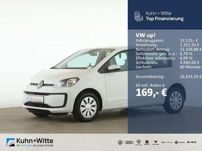 Weiß Gebraucht 2023 VW up! move up! Kleinwagen | 13.525 € (Fairer Preis)