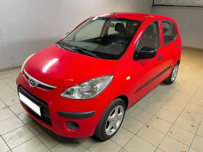 Gebraucht Hyundai i10 Edition 67 PS (49 kW) 2009 Electric red Kleinwagen