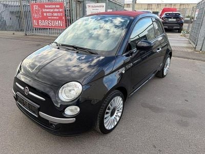 Second-hand Fiat 500 Lounge 69 CP (50 kW) 2015 Negru Cabrio