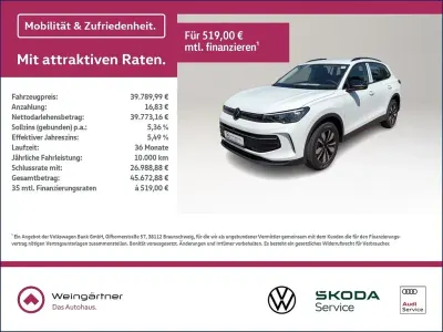 Gebraucht VW Tiguan Goal 150 PS (110 kW) 2025 Weiß SUV