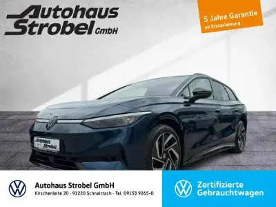 Gebraucht VW ID.7 Pro 210 kW (286 PS) 2025 Aquamarinblau metallic (metallic) Kombi