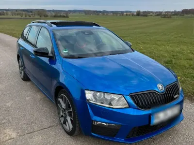 Gebraucht Skoda Octavia RS 220 PS (161 kW) 2016 Blau Kombi