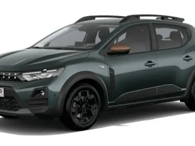 Neu Dacia Sandero Extreme 110 PS (80 kW) 2026 Grün (zedergrün) Kleinwagen