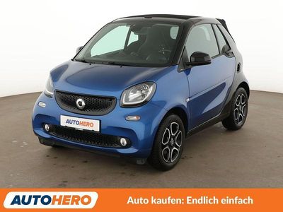 Gebraucht Smart ForTwo Cabrio Prime 71 PS (52 kW) 2019 Schwarz Cabrio