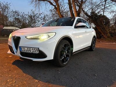Gebraucht Alfa Romeo Stelvio Business 160 PS (117 kW) 2019 Weiß SUV