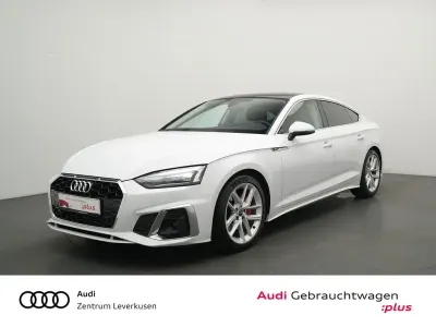 Gebraucht Audi A5 Sportback S-Line 204 PS (150 kW) 2023 Gletscherweiss Kleinwagen