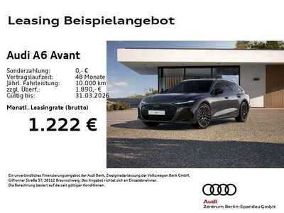 Neu Audi A6 S-Line 299 PS (219 kW) 2026 Grau Kombi