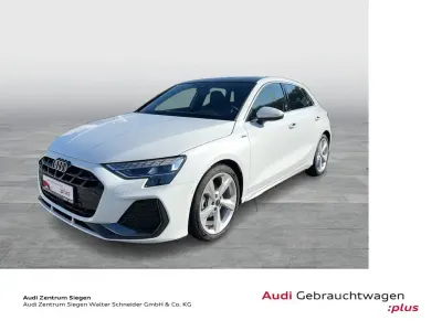Gebraucht Audi A3 S-Line 150 PS (110 kW) 2025 Gletscherweiß metallic Limousine