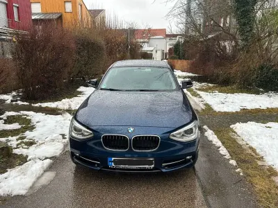 Gebraucht BMW 116 Sport Line 136 PS (100 kW) 2014 Blau Kleinwagen